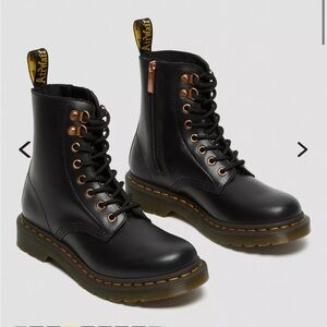 1470 Rose Gold Hardware Dr. Martens Boots